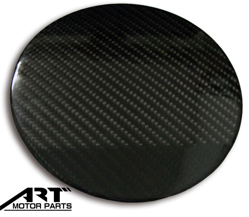 Dry Carbon Fiber HONDA FIT/JAZZ 07-10 Fuel Cap Cover, Dry Carbon 